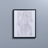 Vase in pink and black