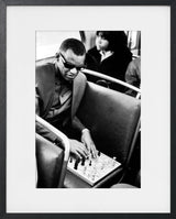RAY CHARLES PLAYING CHESS