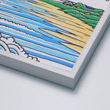 富士山と波乗り