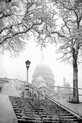 BASILIQUE DU SACRE-COEUR SOUS LA NEIGE A PARIS 1935