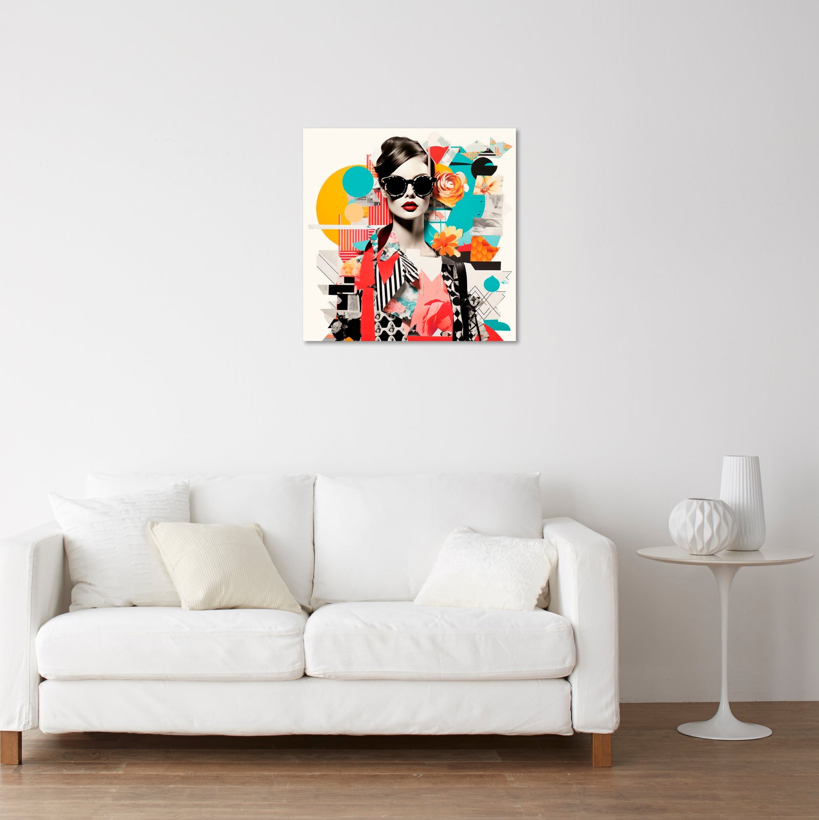 CHIC COLLAGE- イエローコーナーのアートフォト／写真作品 – ROOM＋