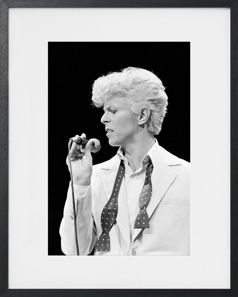 デヴィッドボウイオリジナルカード額装品 DAVID BOWIE IN 1983 – ROOM＋