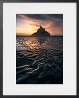 DERNIERS INSTANTS DE MAGIE ET DE LUMIERE EN BAIE DU MONT SAINT MICHEL 