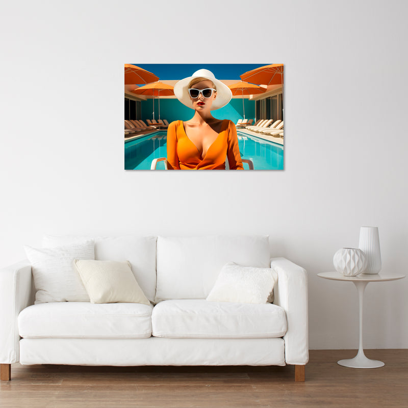 JENNY BY THE POOL