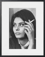PORTRAIT DE SOPHIA LOREN SUR LE TOURNAGE