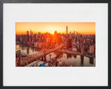 QUEENSBORO BRIDGE SUNSET