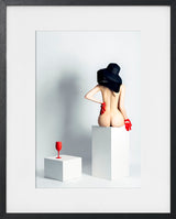 The red wineglass
