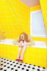 YELLOW MOOD AND RED STILETTO