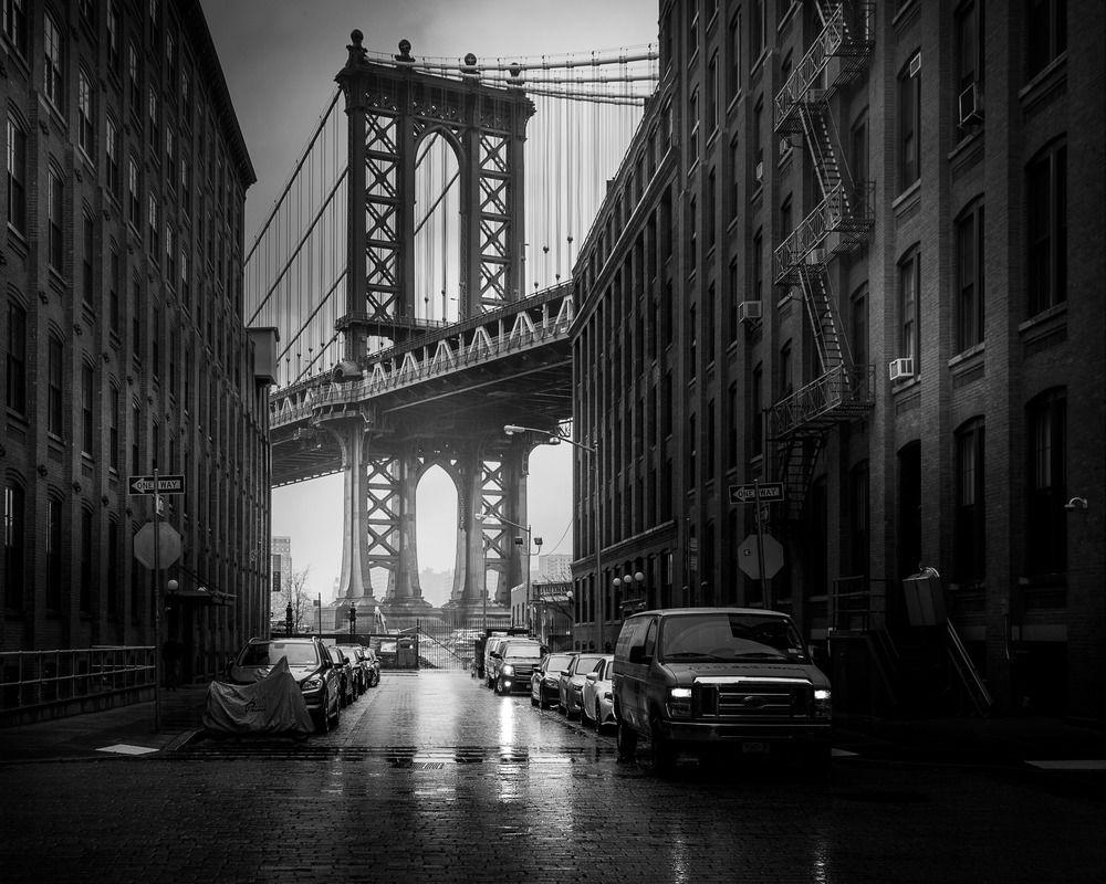 YELLOW KORNER MANHATTAN VIEW アートフォト Manhattan by Brooklyn - イエローコーナーのアートフォト／写真作品