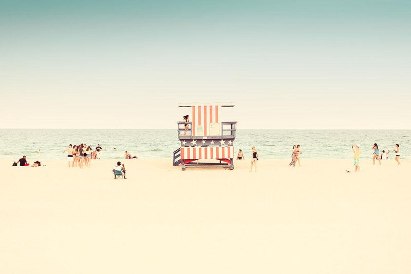 MIAMI BEACH-LIFEGUARD STAND Iの作品画像