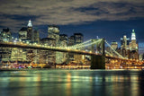 Brooklyn Bridge By Nightの作品画像